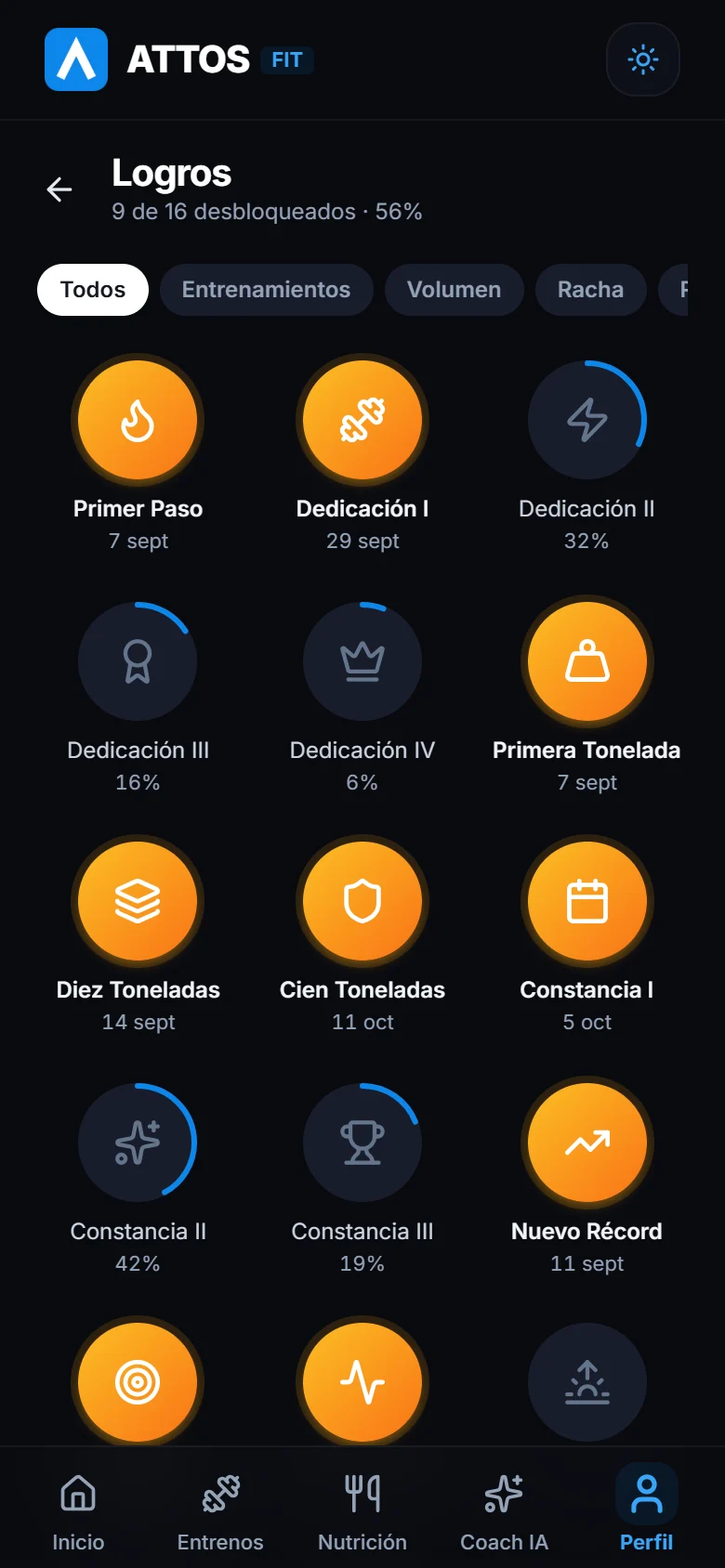 Desbloquea logros (1)