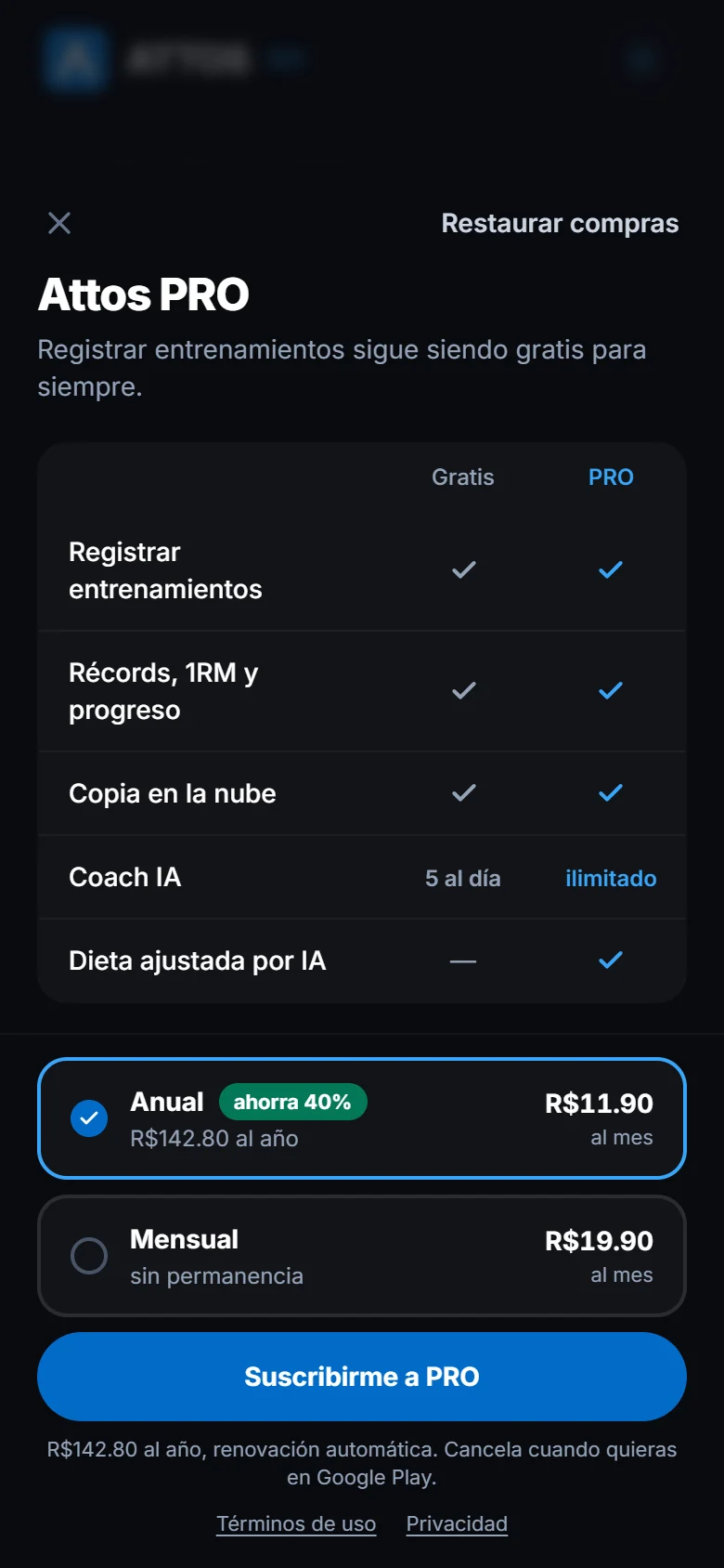 Conoce Attos PRO y suscríbete