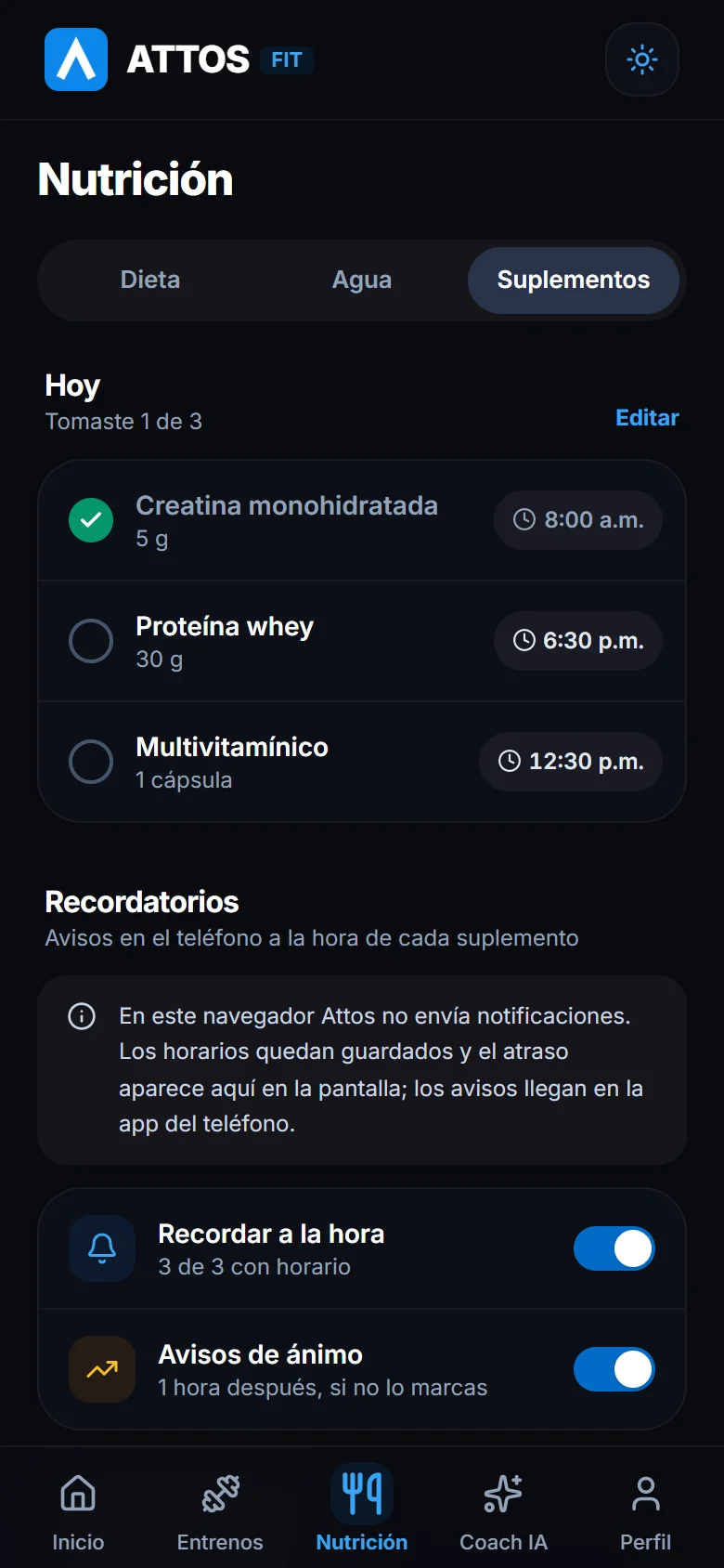 Agrega suplementos y sus horas (1)