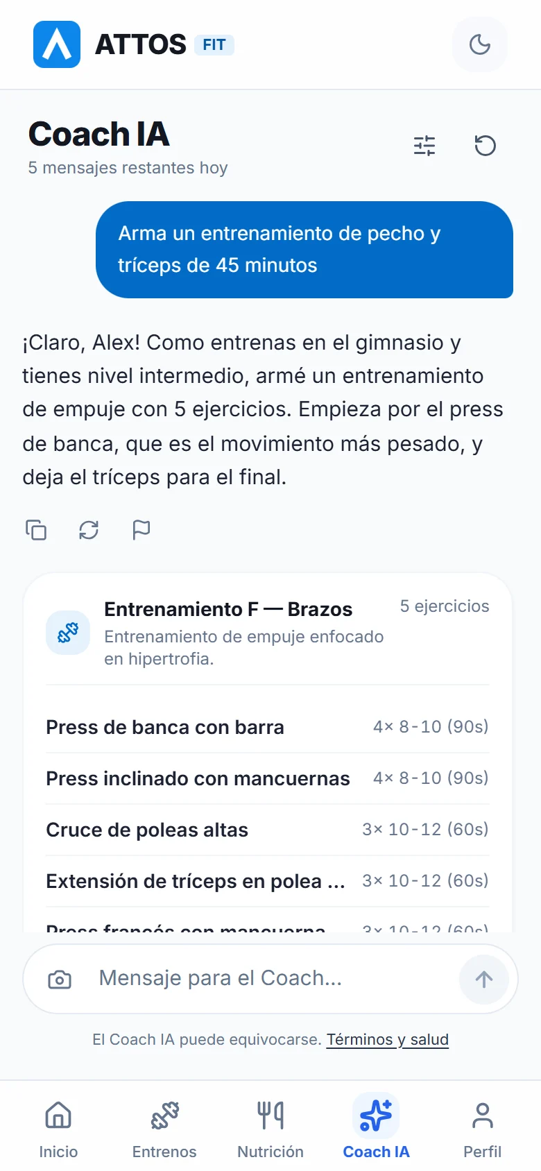 Pide un entrenamiento y guárdalo en la app (1)