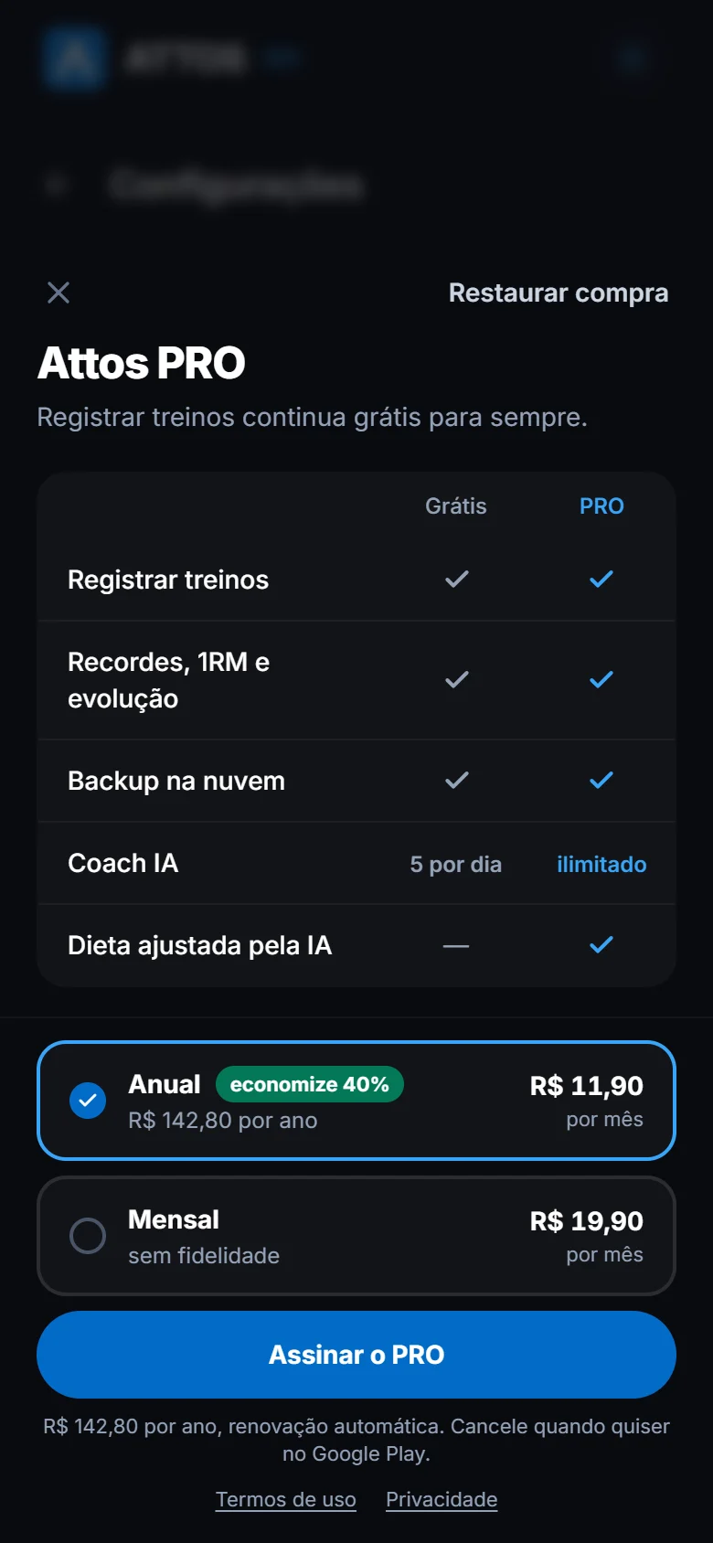 Conheça e assine o Attos PRO